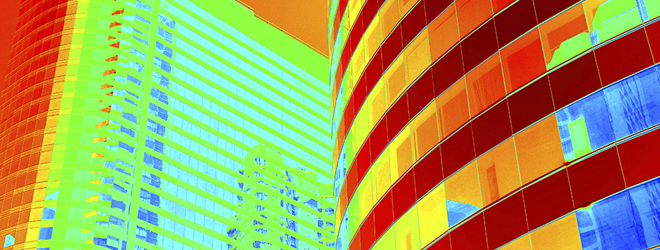Imagerie thermique de bâtiments