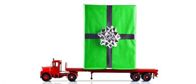 Les camionneurs transportent la magie de Noël