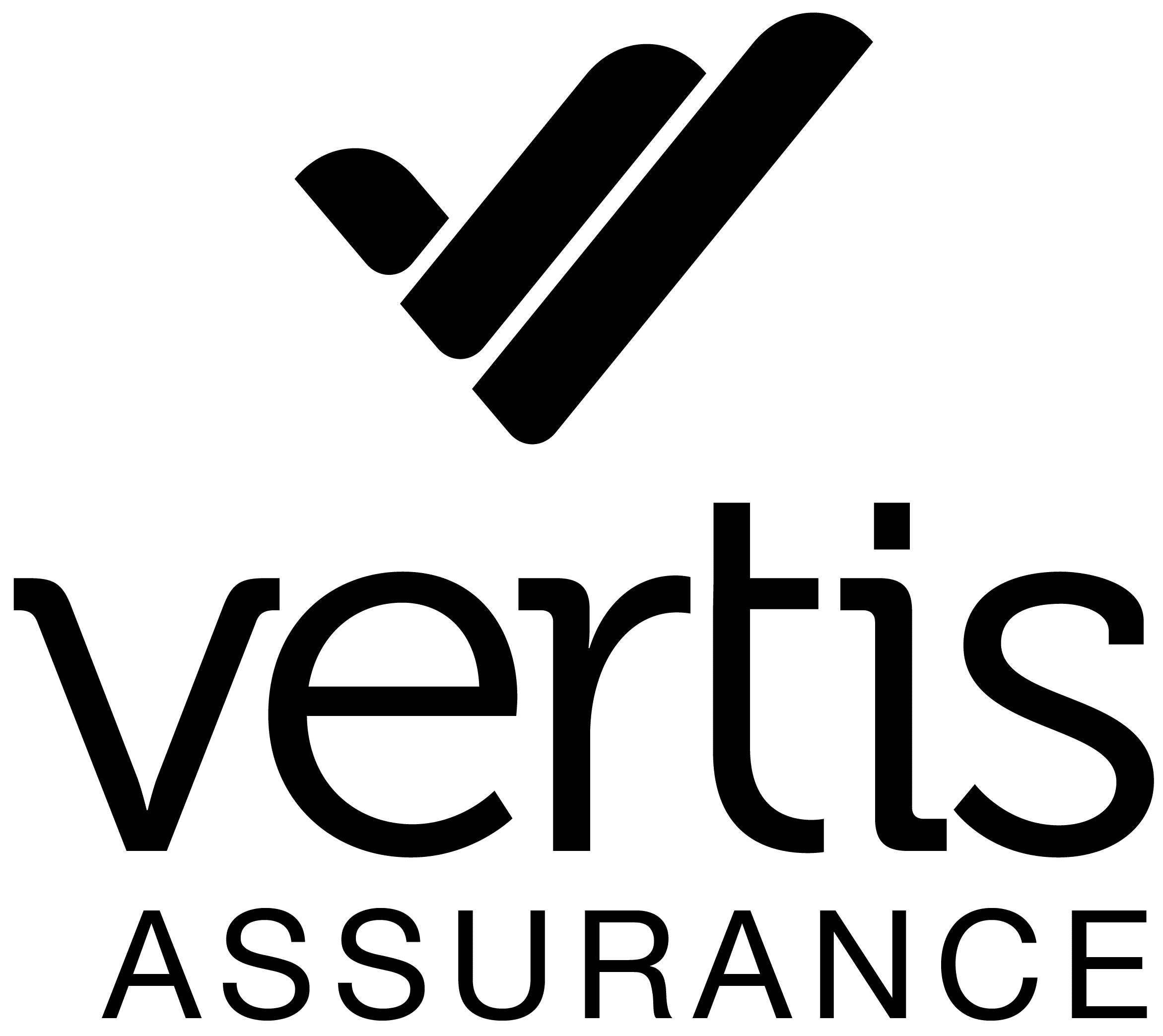 Vertis Assurance stacked French logo