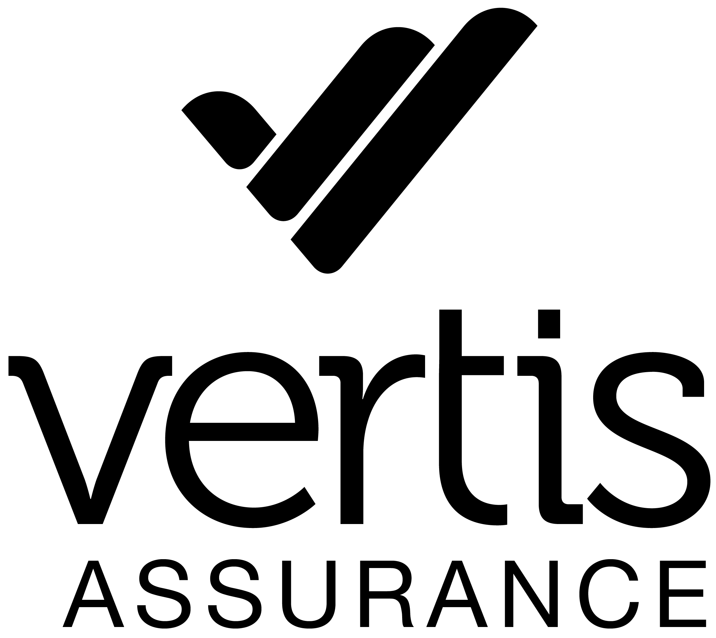 Vertis Assurance stacked French logo