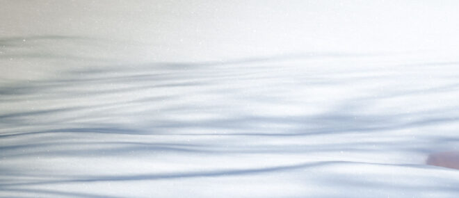 Fire hydrant poking out of deep snow