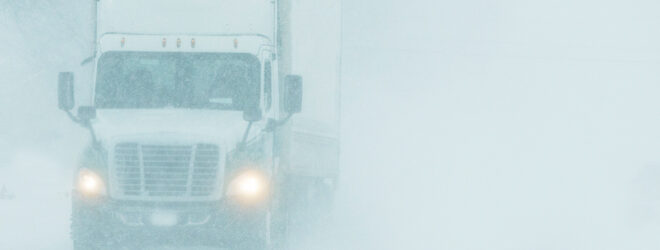conseils de conduite hivernale pour les conducteurs de véhicules utilitaires